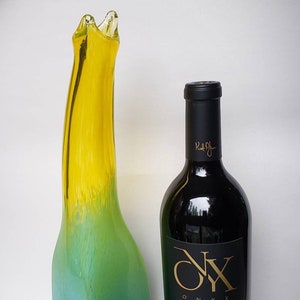 Kosta Boda Joy Vase, Monica Backstrom Design, Signed And Numbered, Swedish Art Glass, Collectible and Gift-worthy