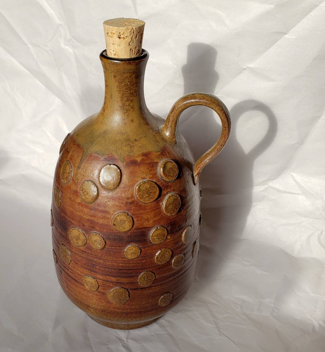 Don Johns Jug, Listed Artist, Studio Pottery Heavy Hitter, Collectible