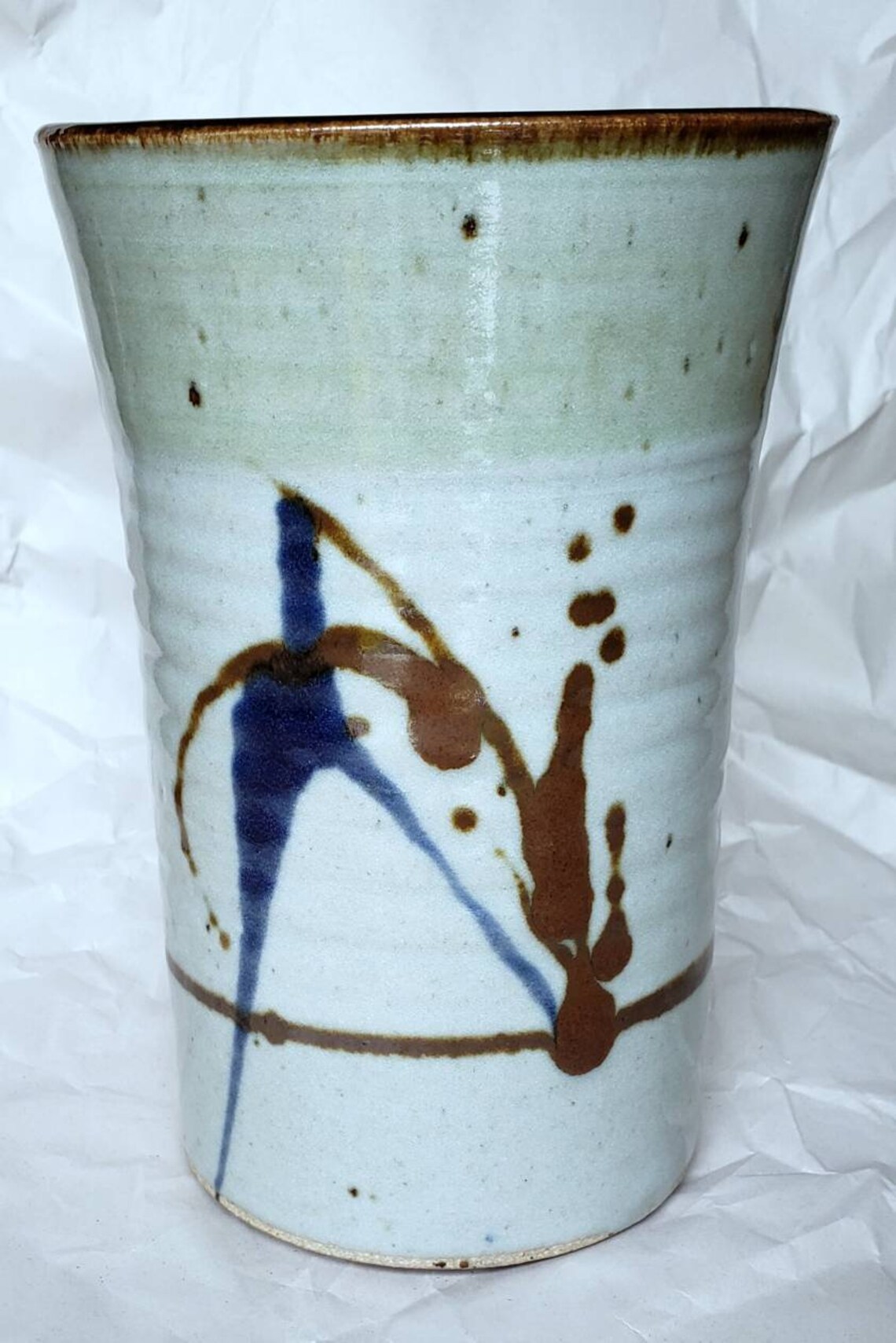 Vintage Studio Pottery Gerald Vase Seattle Artist Etsy