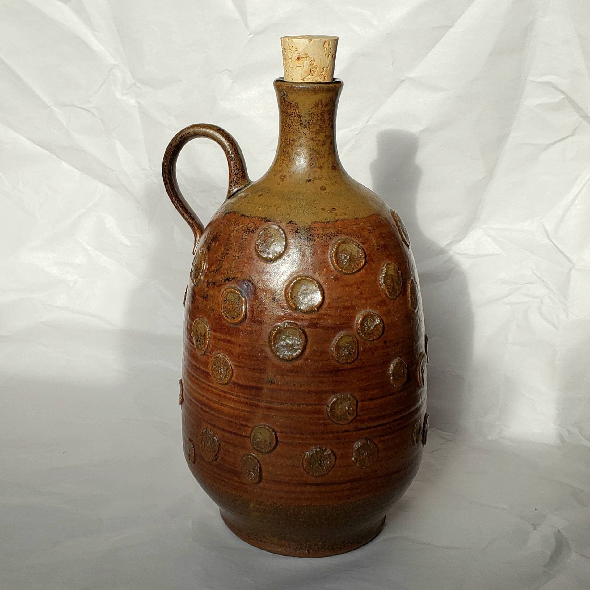 Don Johns Jug, Listed Artist, Studio Pottery Heavy Hitter, Collectible
