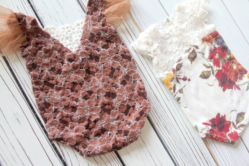 baby romper romper for girls baby photo prop Newborn photo prop flower romper newborn girl photo prop floral romper newborn romper