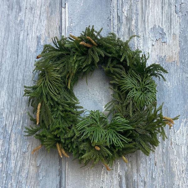 Fresh Wreath Etsy