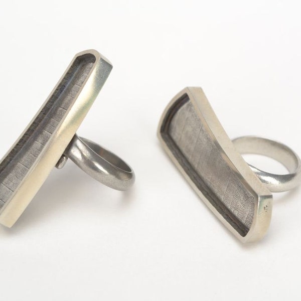Preparation for the ring "Not straight rectangle"