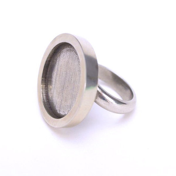 Ring blank  "Сircle" 25 mm