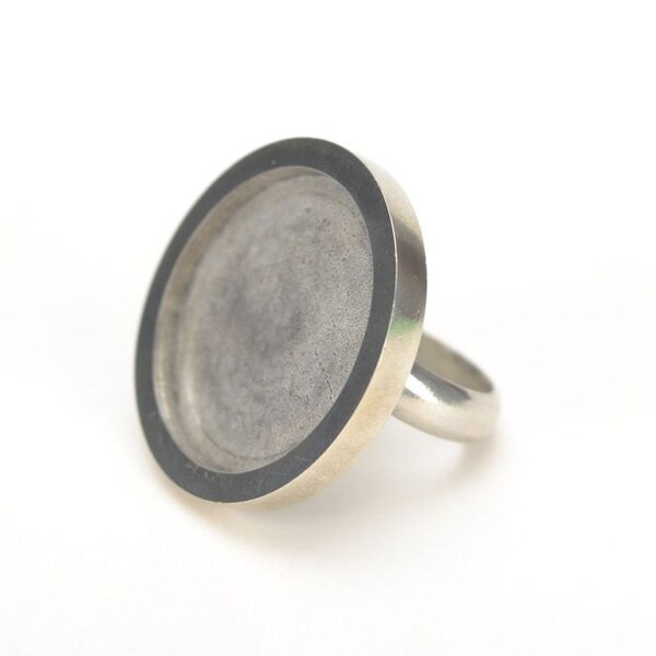 Ring blank  "Сircle" 30 mm