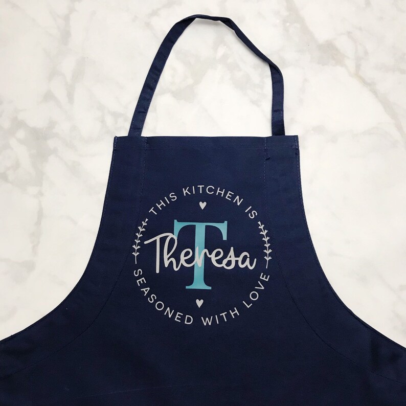 Personalized Apron for Women Christmas Gifts Apron Set | Etsy