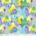 Blend Fabric- Daydream- Mountain Dreamscape in blue- Josephine Kimberling