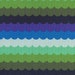 Cotton + Steel- Scallops in Landscape - Panorama Ocean- Melody Miller and Rashida Coleman Hale