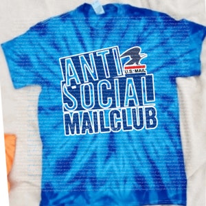 Facteur, Postal, Postier, Anti Social Mail Club Instant Digital Télécharger | png | jpg 4 Fichiers inclus