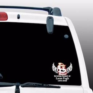 In Loving Memory Decal