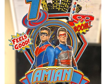 Henry Danger Shaker Cake Topper - Henry Danger Custom Cake Topper