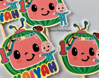 Featured image of post Cupcake Topper Cocomelon Characters Printable