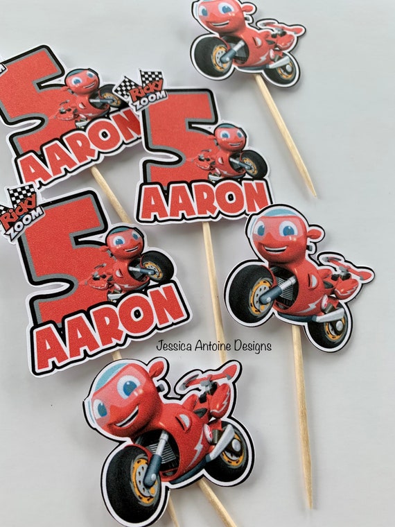 Ricky Zoom Cupcake Toppers Cupcake Topper Gateau Etsy Ricky Zoom Cupcake Toppers Cupcake Topper Gateau Etsy