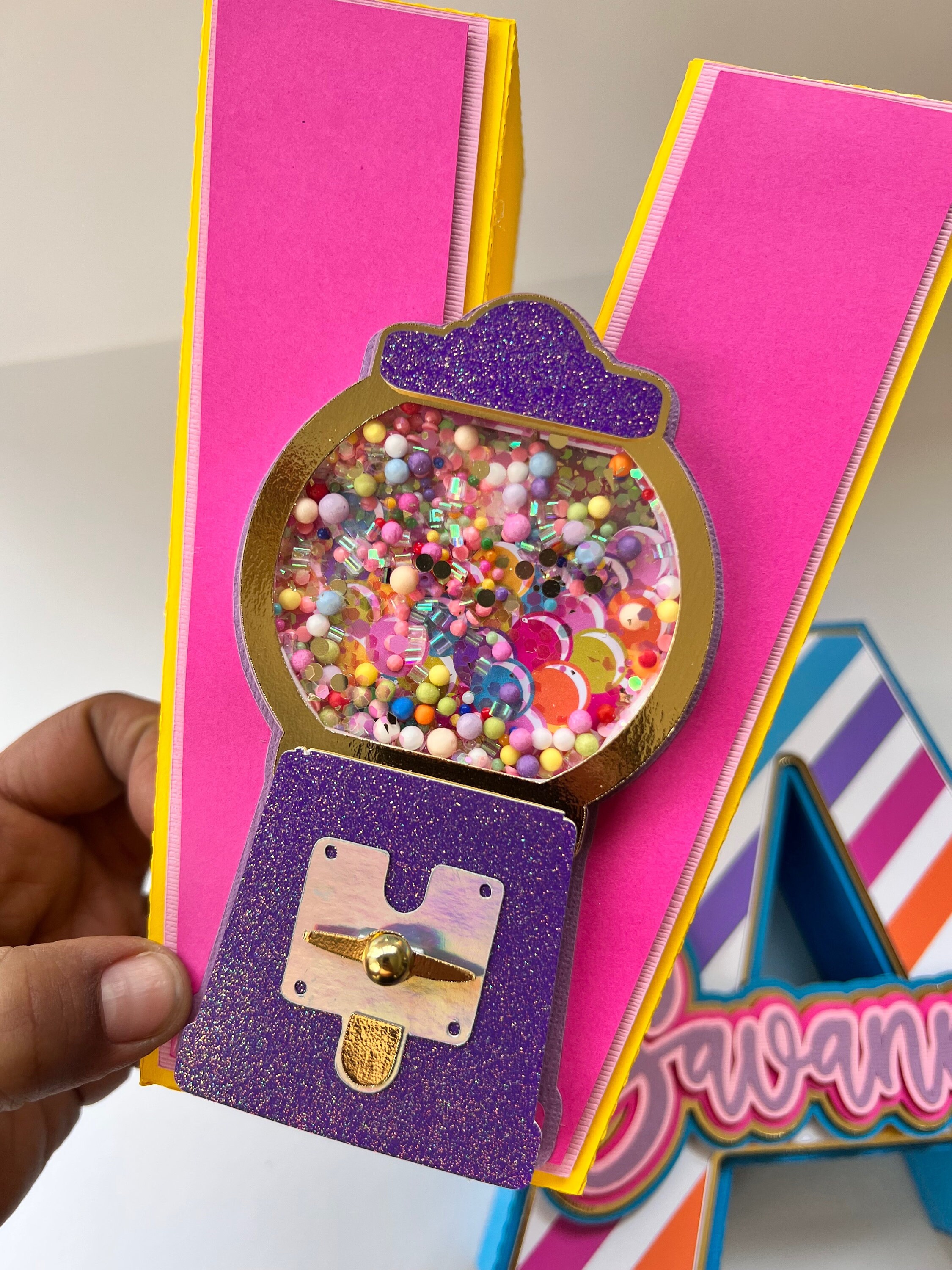 Candy 3d Letters - Candy Party Letters - Etsy