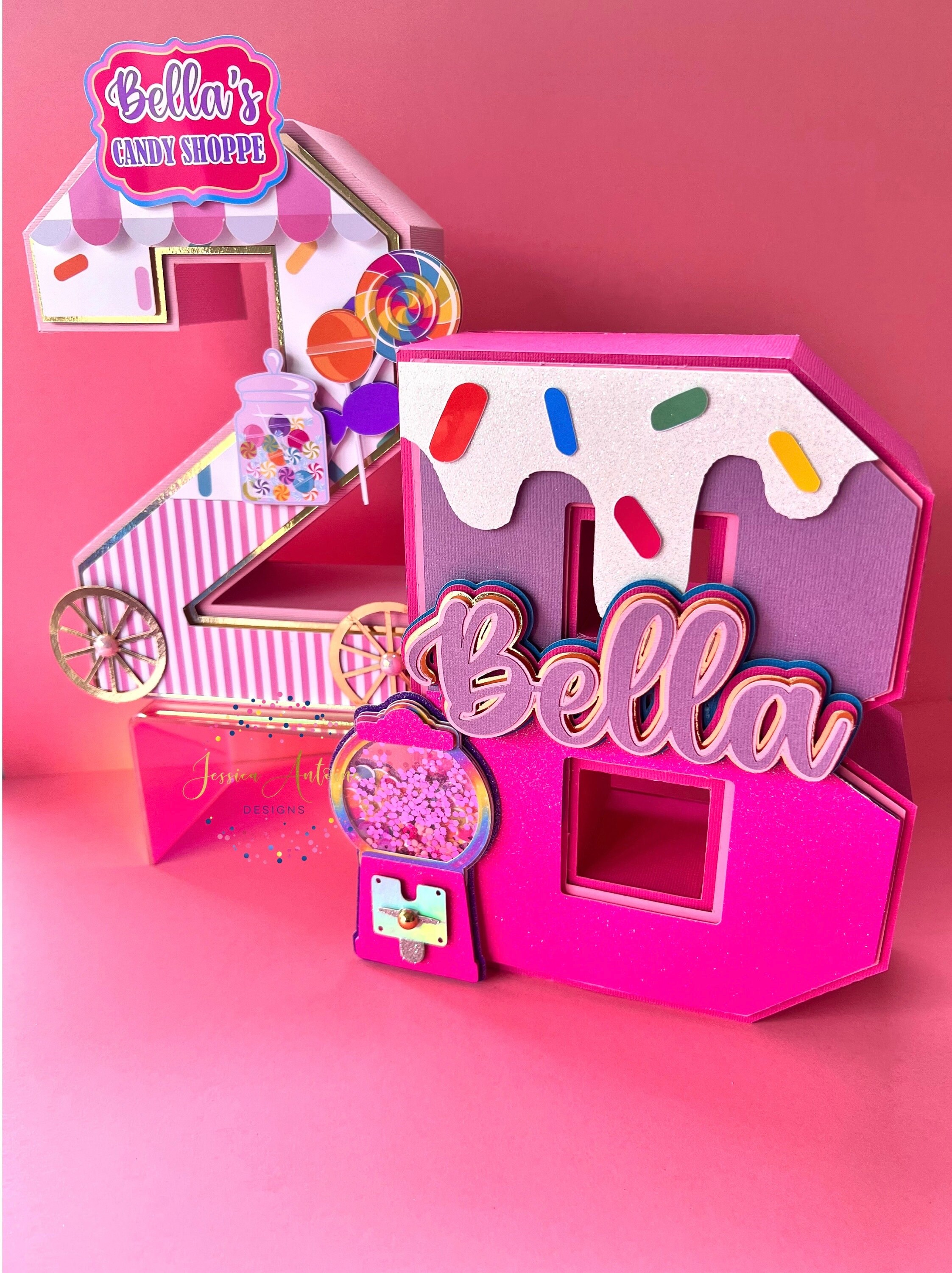Candy 3d Letters - Candy Party Letters - Etsy