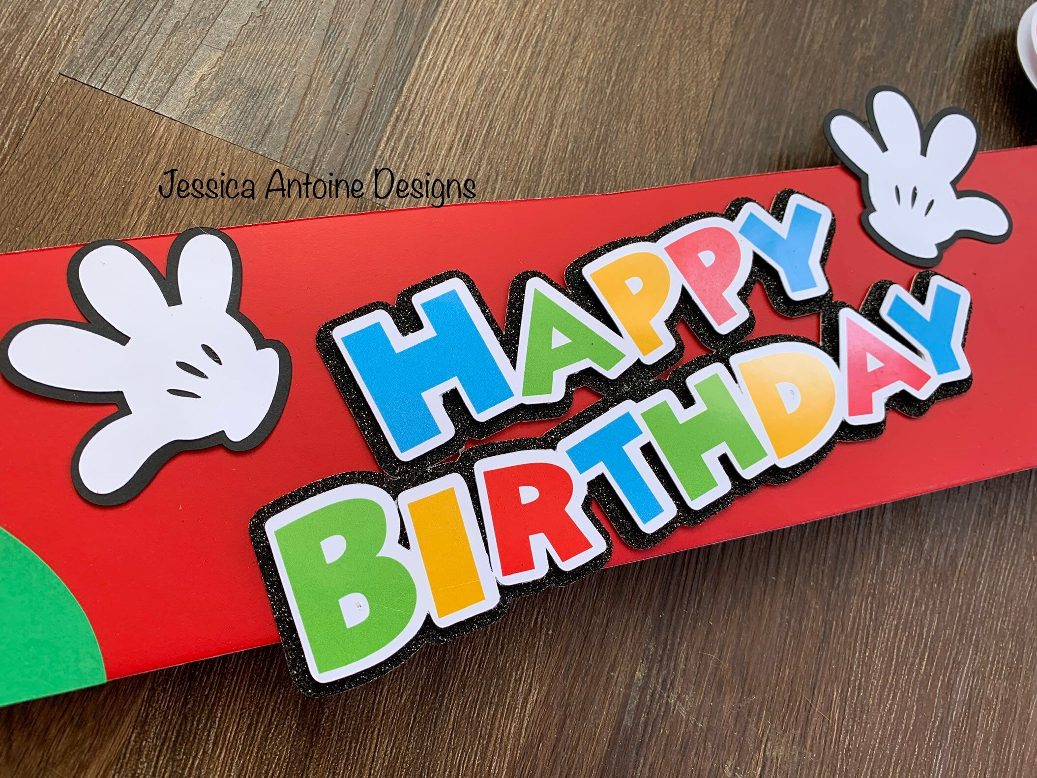 Custom Mickey Mouse Clubhouse Theme Birthday Backdrop – BigBigBee Party Sign