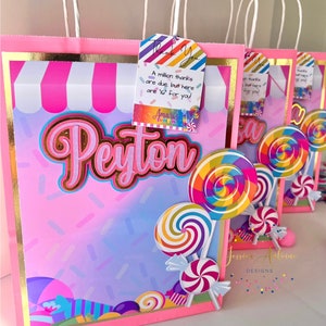 Candy Gift Bags - Candy Favor Bags