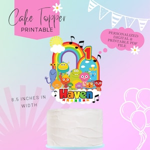 Super Simple Songs Digital Cake Topper - Printable Cake Topper