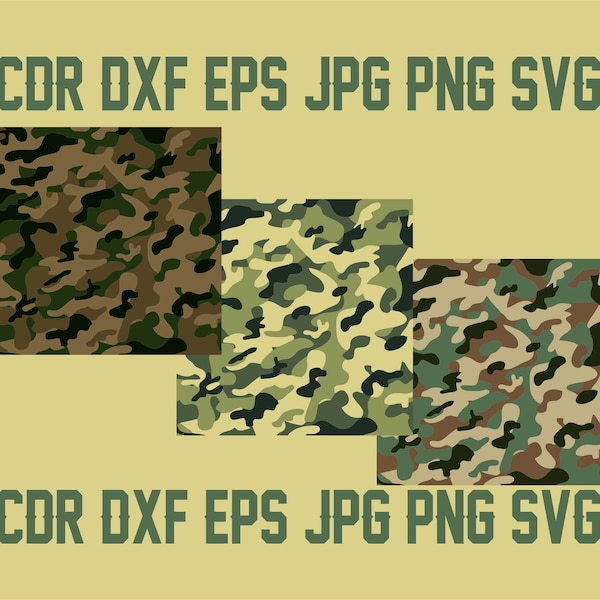 Camouflage svg snijden bestanden, vector camo ontwerp bestanden voor cut, afdrukbare leger tshirt ontwerp, militaire achtergrond, jacht svg shirt ontwerp