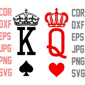Pliki svg króla i królowej do cięcia, sylwetka wektorowa męża i żony, sylwetka wektorowa miesiąca miodowego, pliki svg rocznicowe, żona mąż svg
