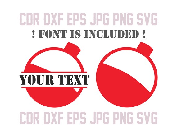 Download Vector Bobber Svg Cut File Instant Download Fishing Svg Etsy