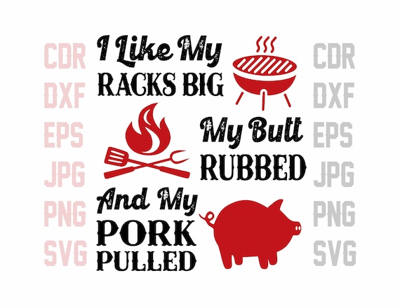 I Like My Butt Rubbed And My Pork Grilling Party Tshirt I Like My Butt Rubbed And My Pork Grilling Party Tshirt