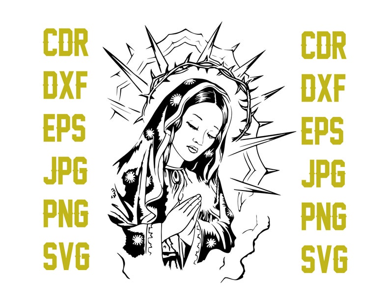 Free Free 247 Mother Mary Svg SVG PNG EPS DXF File
