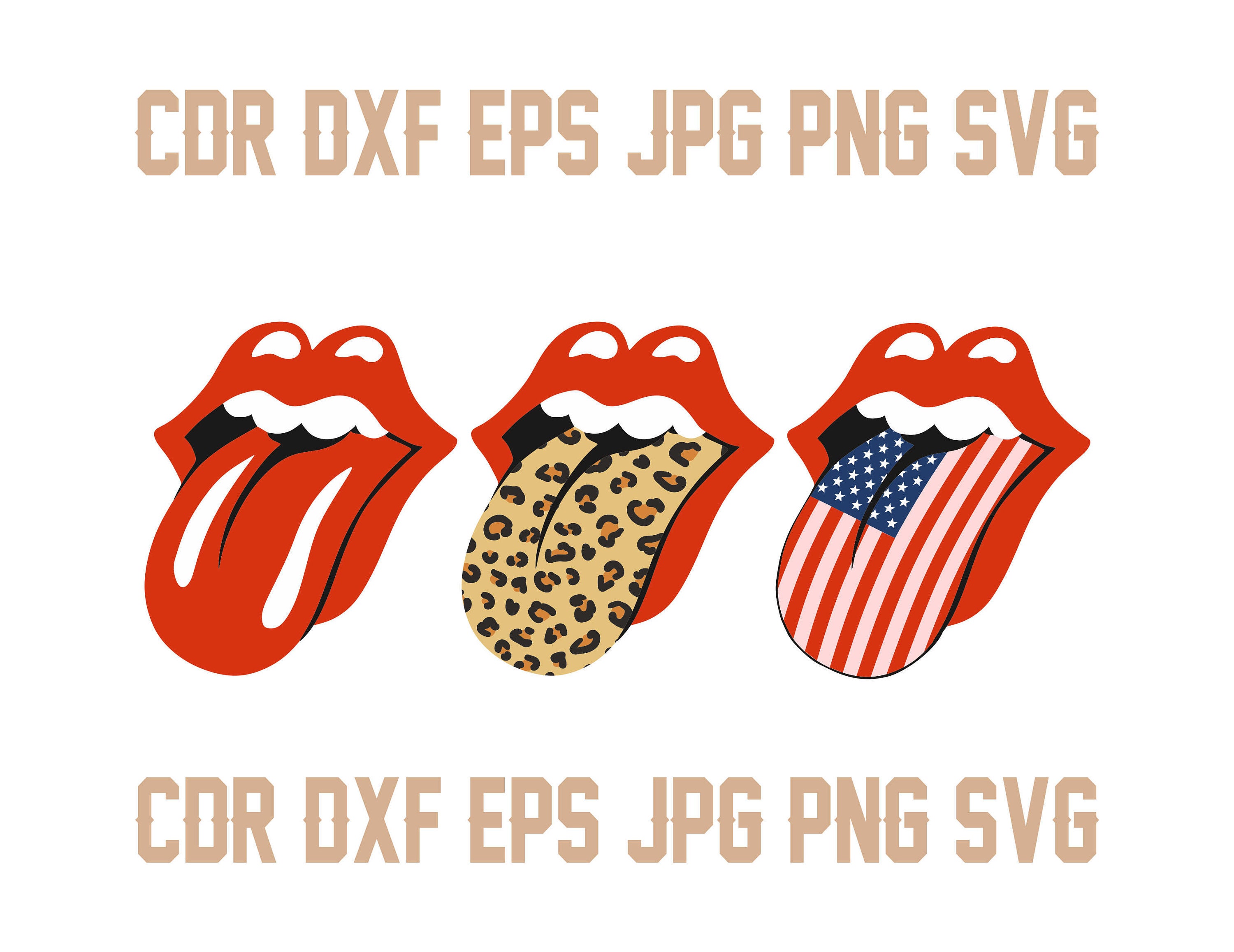Lips with tongue svg, red lips and tongue png clipart, mouth kiss svg…