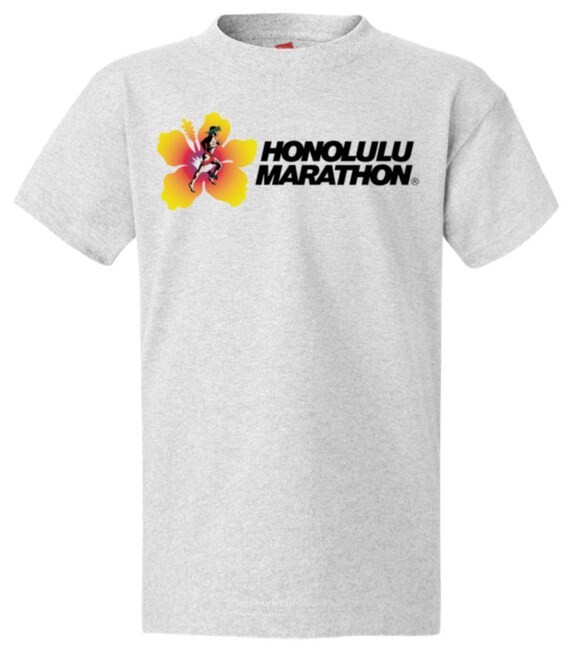 HONOLULU MARATHON Runner Hawaii Tshirt Etsy