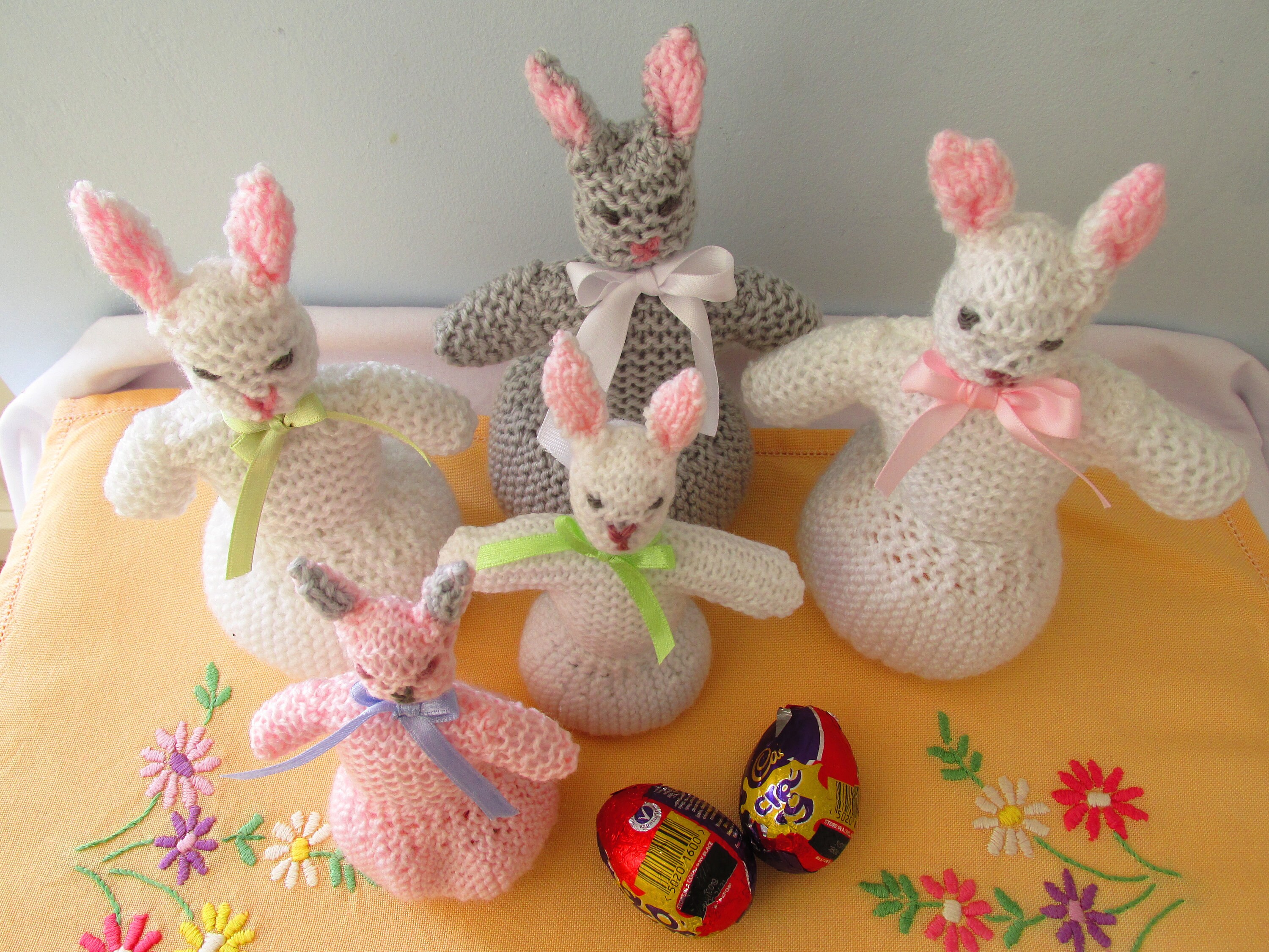 Easter Bunny Creme Egg & Chocolate Orange Cosies. 2 Sizes. Etsy