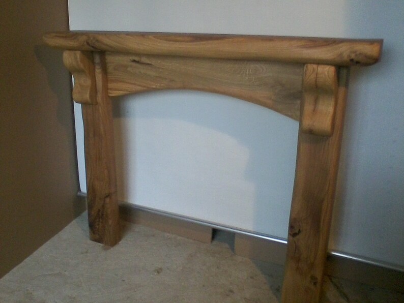 Rustic Oak Fireplace Surround Made to Measure Etsy UK