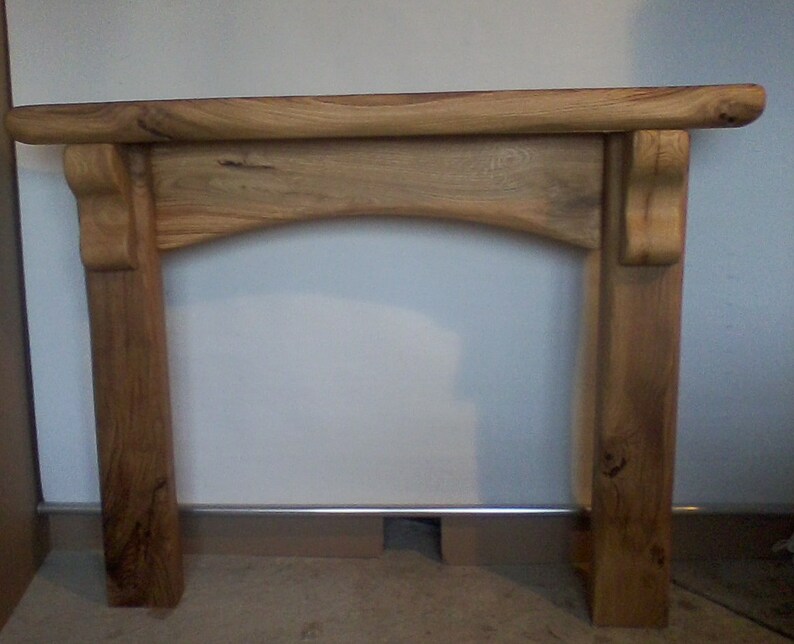 Rustic Oak Fireplace Surround Made to Measure Etsy UK