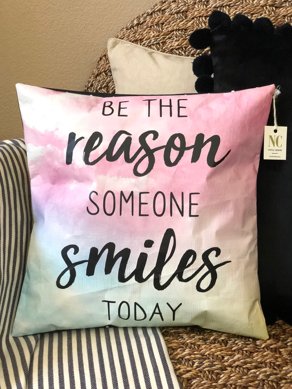 Decorative Pillow Upcycle Pillow Custom Pillow Accent Etsy