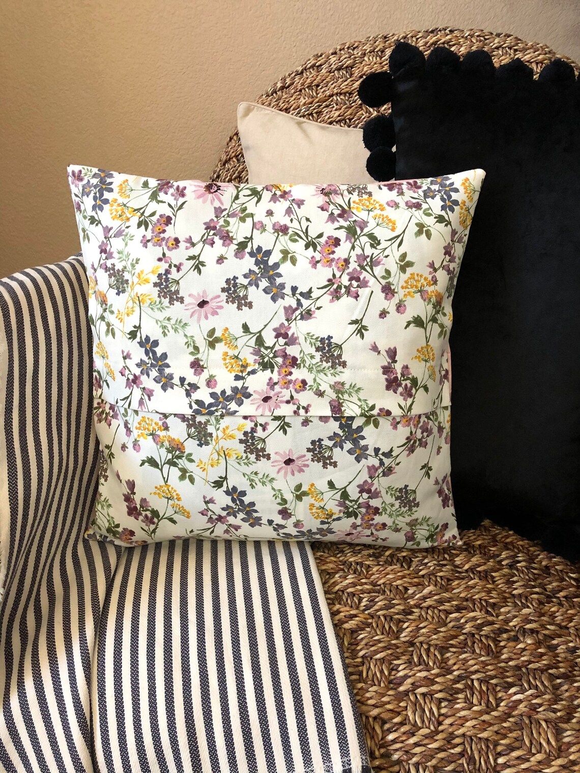 Decorative Pillow UpCycle Pillow Custom Pillow Accent Etsy