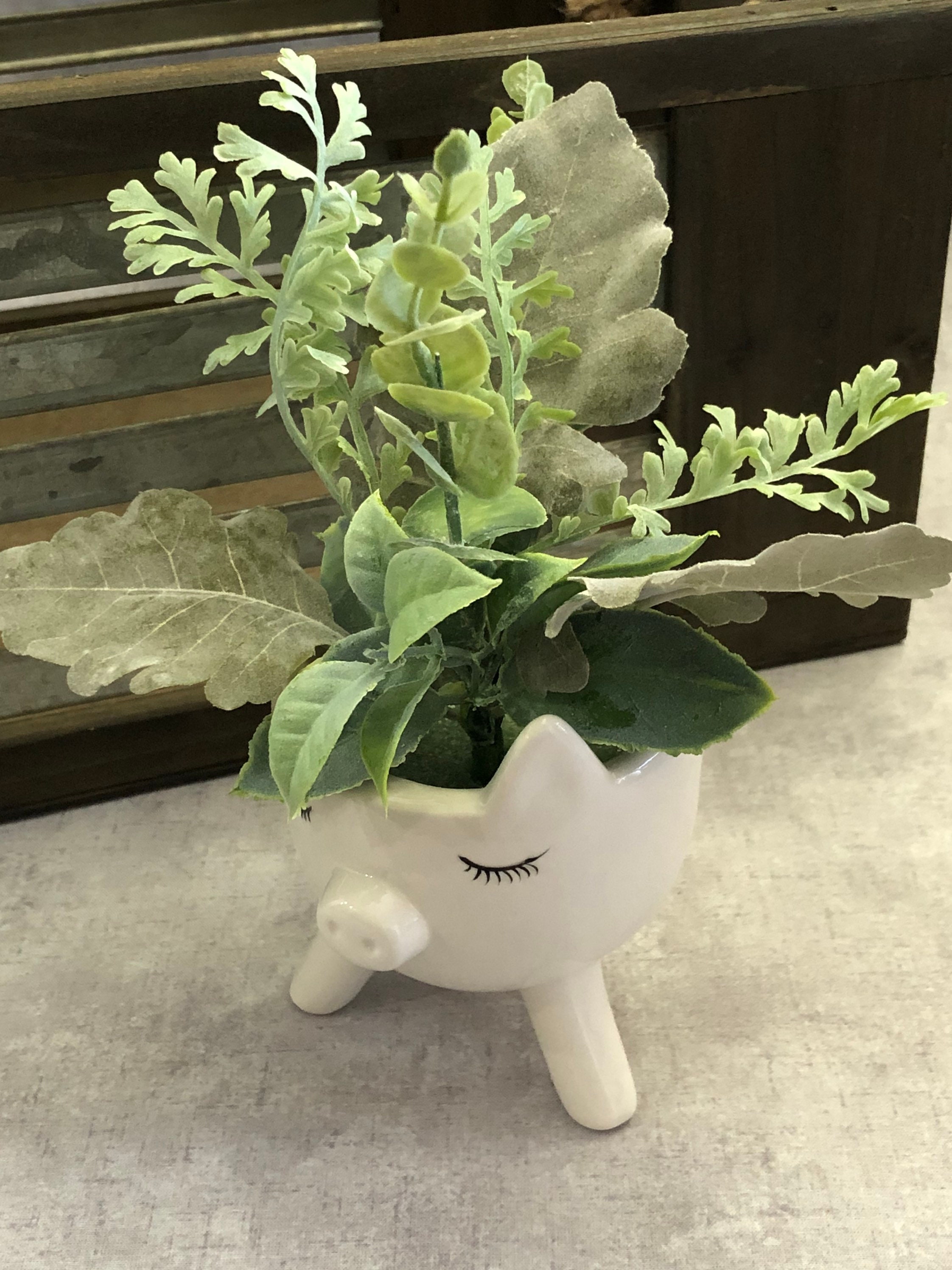 Faux Plant Faux Potted Plant House Plants Decorative Etsy