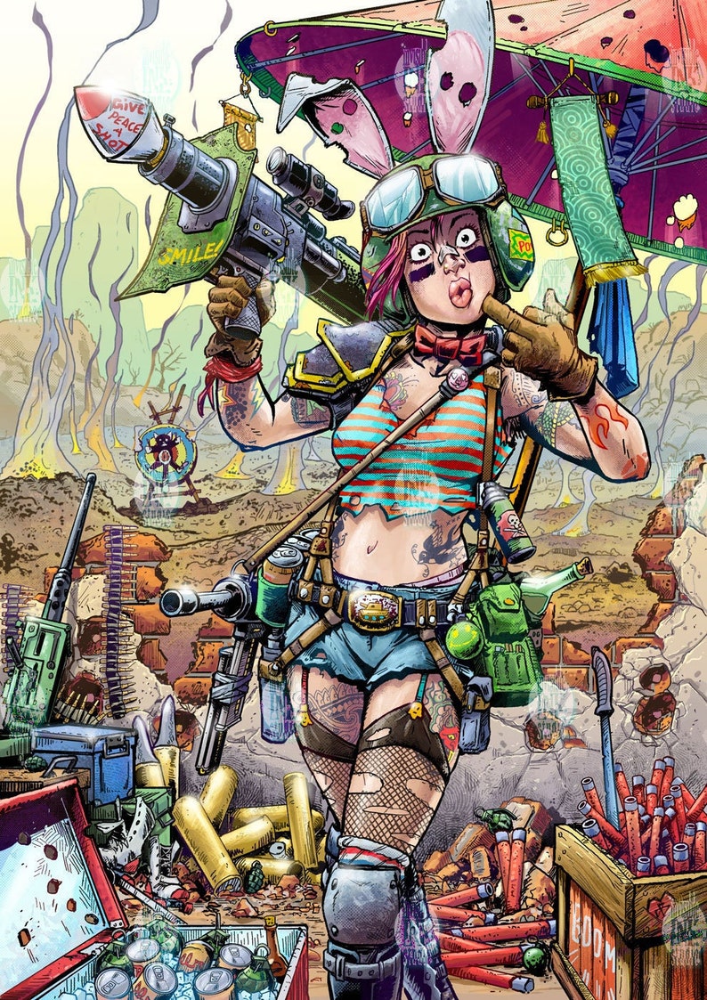 Tank Girl Give Peace a Shot image 1