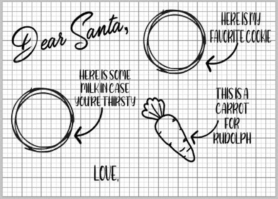 Download Christmas Santa Tray Svg Etsy PSD Mockup Templates
