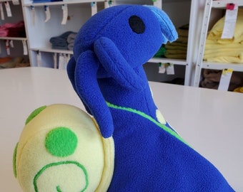 Usagi Astroneer Galastropod handmade soft plushie, astroneer Usagi snail, made to order