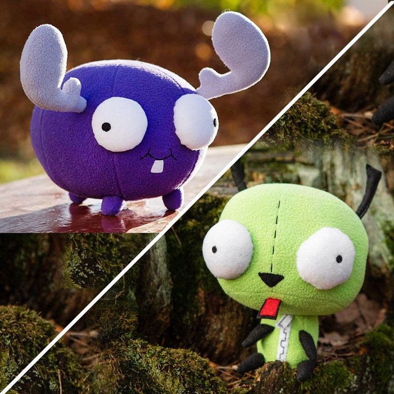 invader zim gaz plush