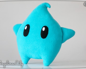  ZYPHYR Surper Blue Star Luma Plush, Glow in The Dark