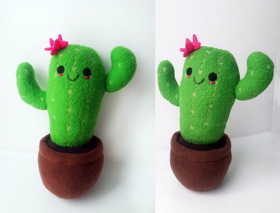 cactus de peluche