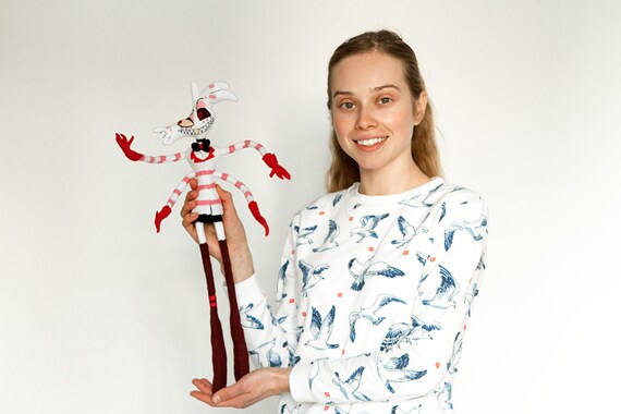 alastor and angel dust plush