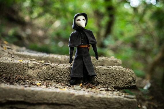 Plague Doctor Series Scp Foundation Plush Toy Doll Scp-999 Scp-049