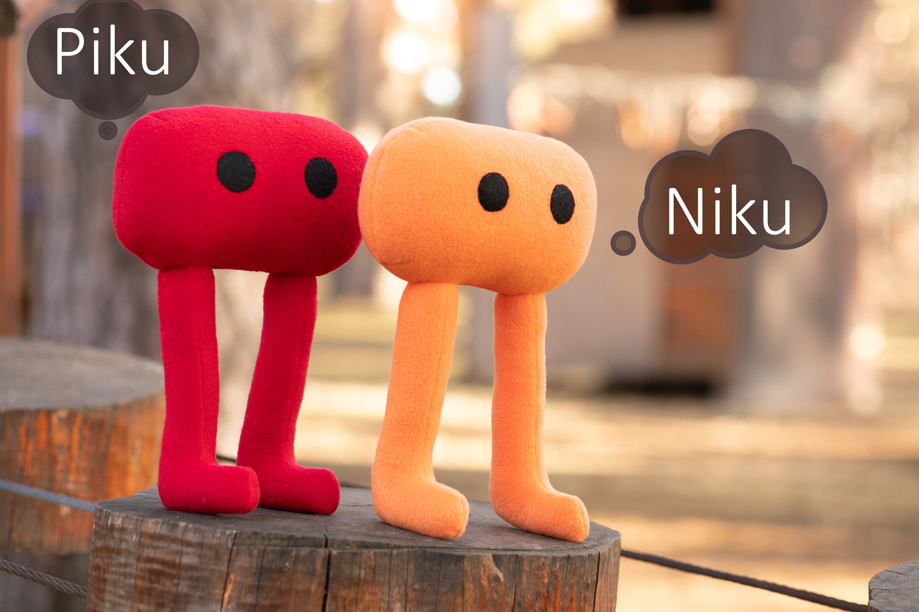 Piku Niku Plush Handmade Piku Niku Inspired Toy Soft Stuffed Etsy UK