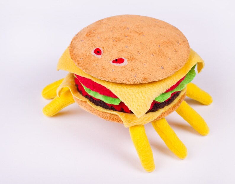 del formaggio nuvolosoEtsy ragno Cheespider del giocattolo Ragno del di FKJcTl13