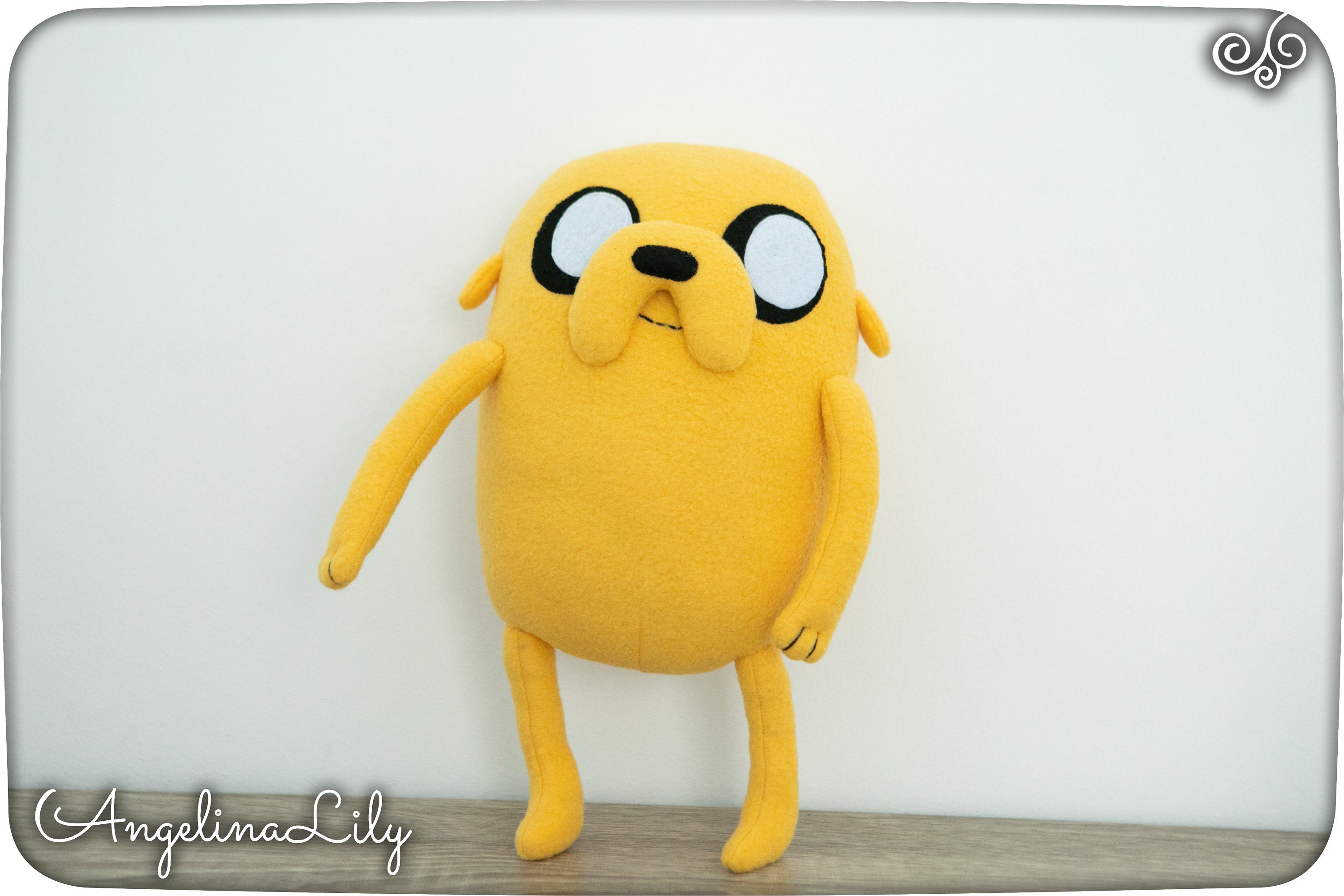 Buy Jake the Dog Plush Handmade Stuffed Animal 3 Sizes Made to Order Online in India Etsy