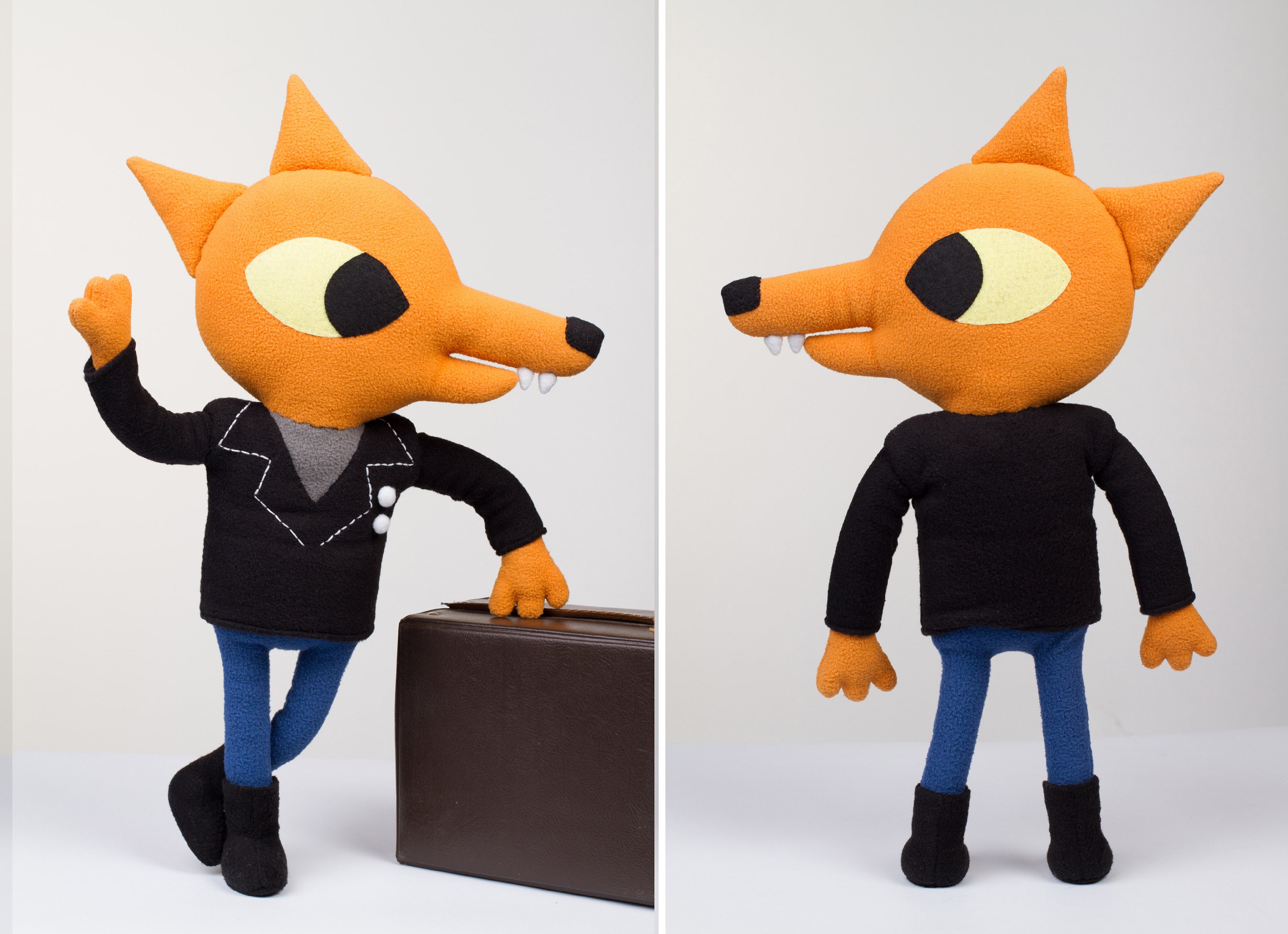 Night in the Woods Plush Mae Borowski Doll, Handmade, 14.6 in High With  Poseable Arms and Legs 