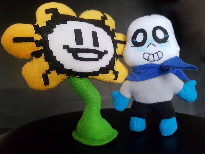 Blueberry Sans soft plush Undertale Inspired, pocket plushie image 6