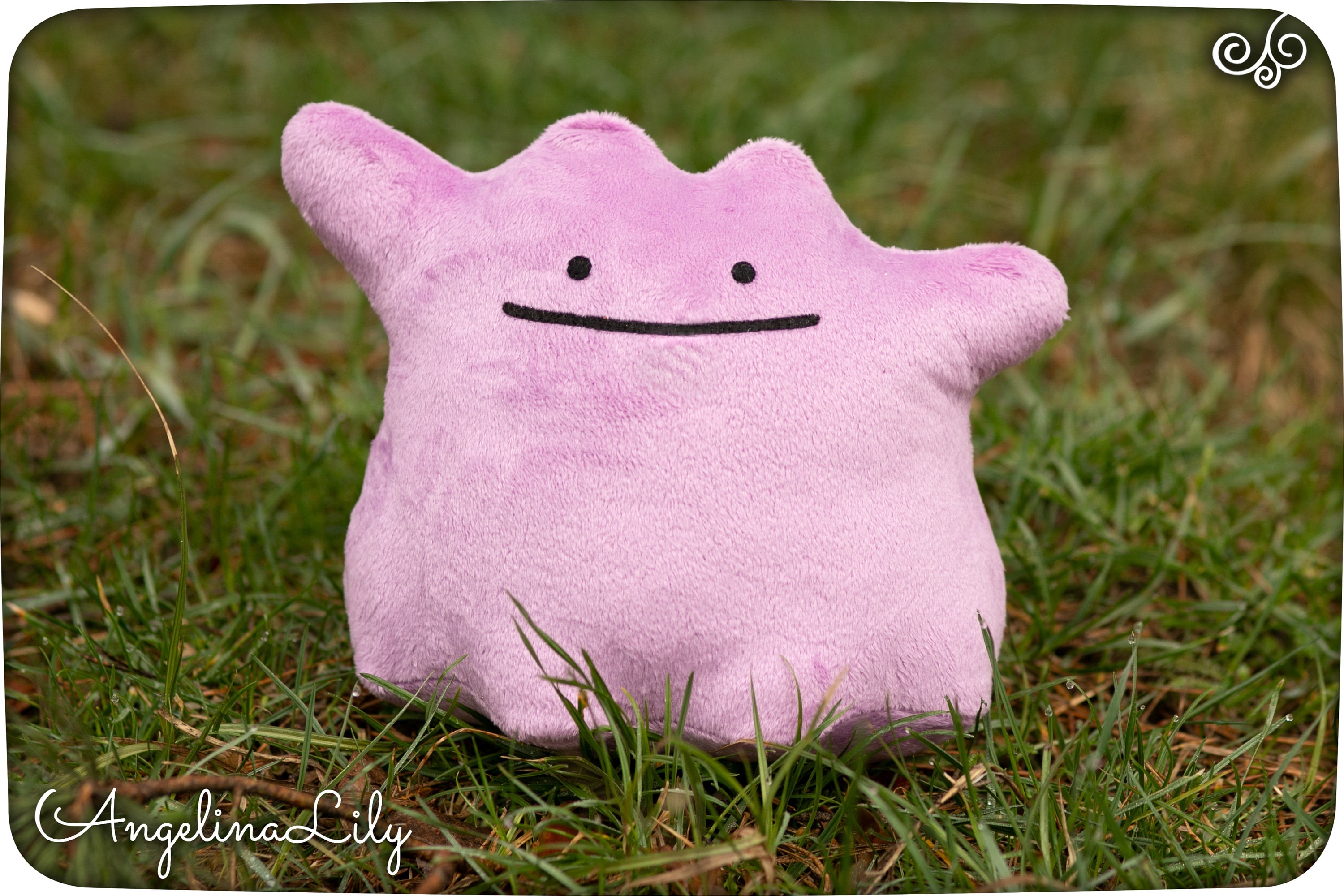 Pokémon Ditto Plush Stuffed Animal Toy - 8 - Ages 2+