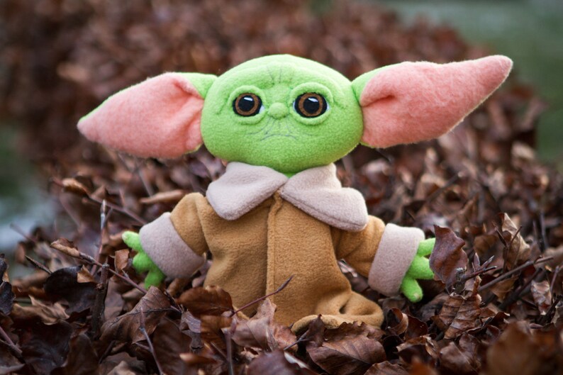 Alien Plush Handmade soft toy fabric toy plush toy Etsy